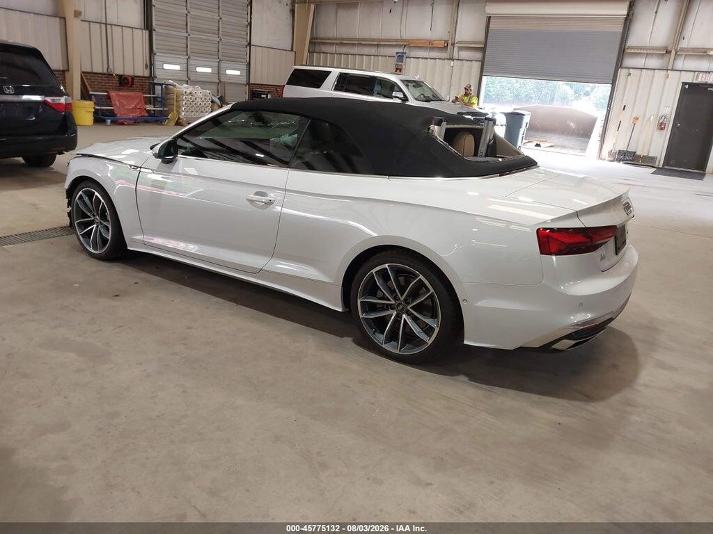 WAU5AGF50PN008558 2023 AUDI A5 CABRIOLET photo no. 3