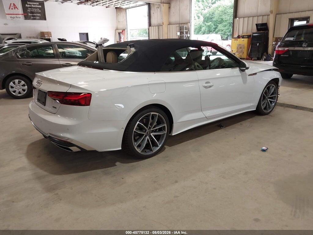 WAU5AGF50PN008558 2023 AUDI A5 CABRIOLET photo no. 4