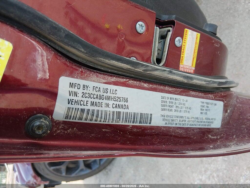 2C3CCABG4MH525766 2021 CHRYSLER 300 photo no. 9