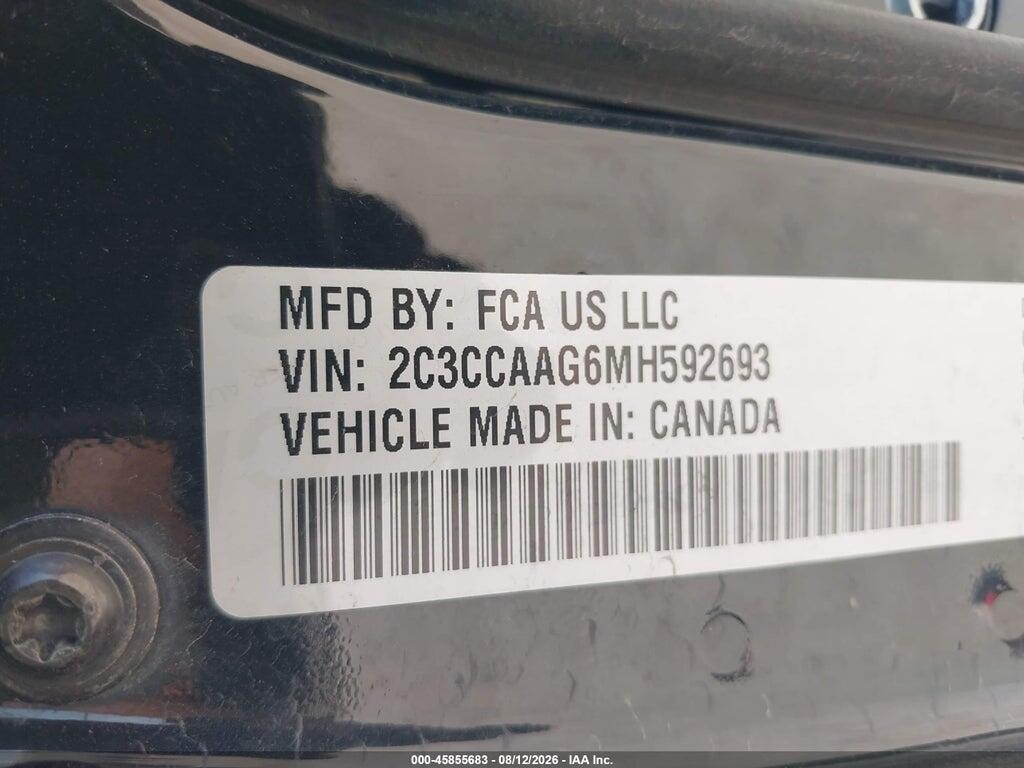 2C3CCAAG6MH592693 2021 CHRYSLER 300 photo no. 9