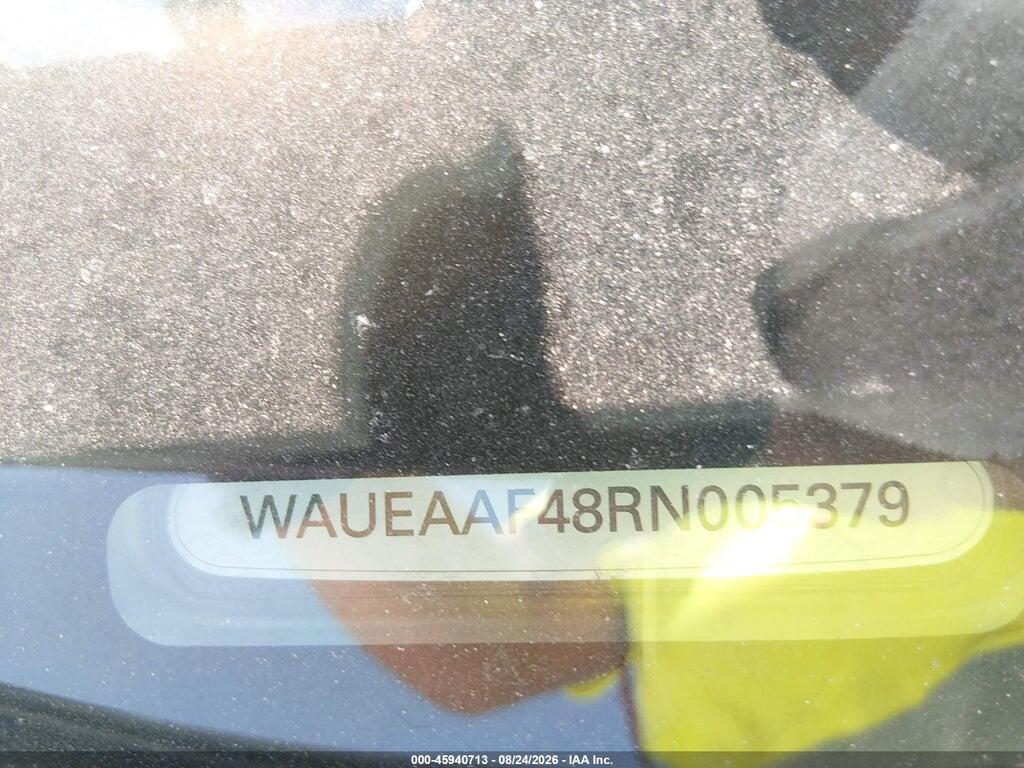 WAUEAAF48RN005379 2024 AUDI A4 photo no. 9