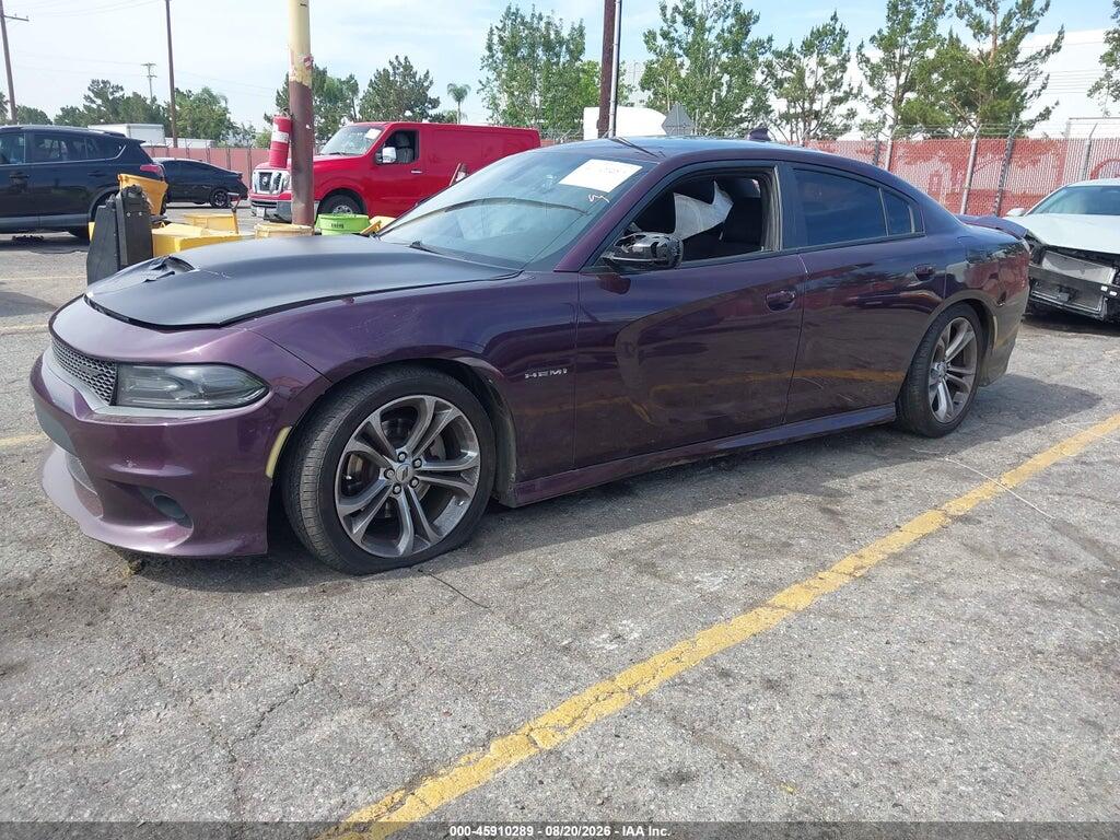 2C3CDXCT2MH625540 2021 DODGE CHARGER photo no. 2