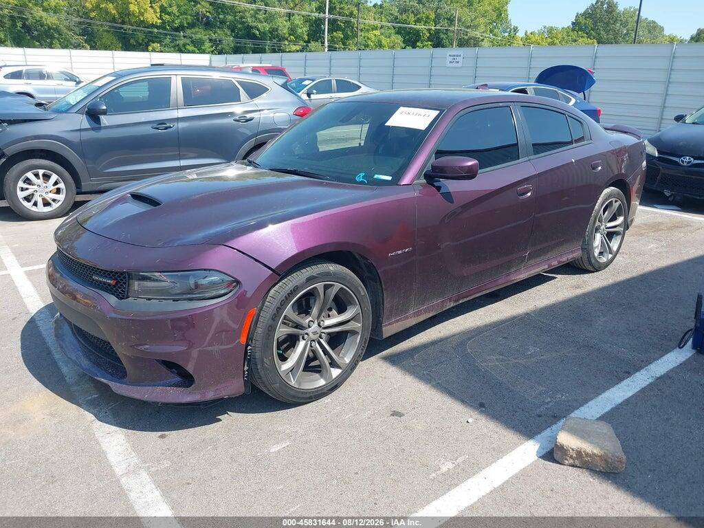 2C3CDXCT8MH574755 2021 DODGE CHARGER photo no. 2