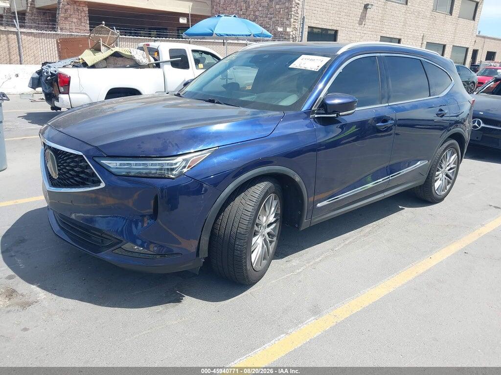 5J8YE1H82NL046988 2022 ACURA MDX photo no. 2