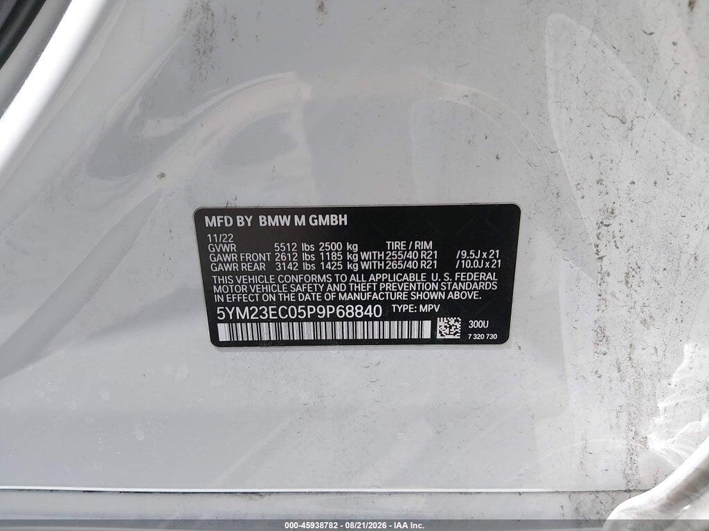 5YM23EC05P9P68840 2023 BMW X4 M photo no. 9