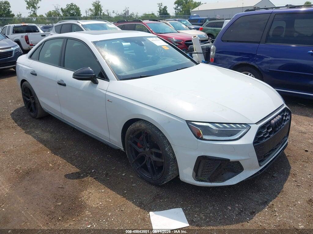 2022 AUDI A4 WAUFAAF48NA045449
