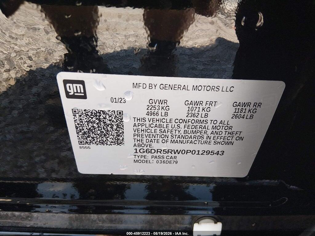 1G6DR5RW0P0129543 2023 CADILLAC CT5-V photo no. 9
