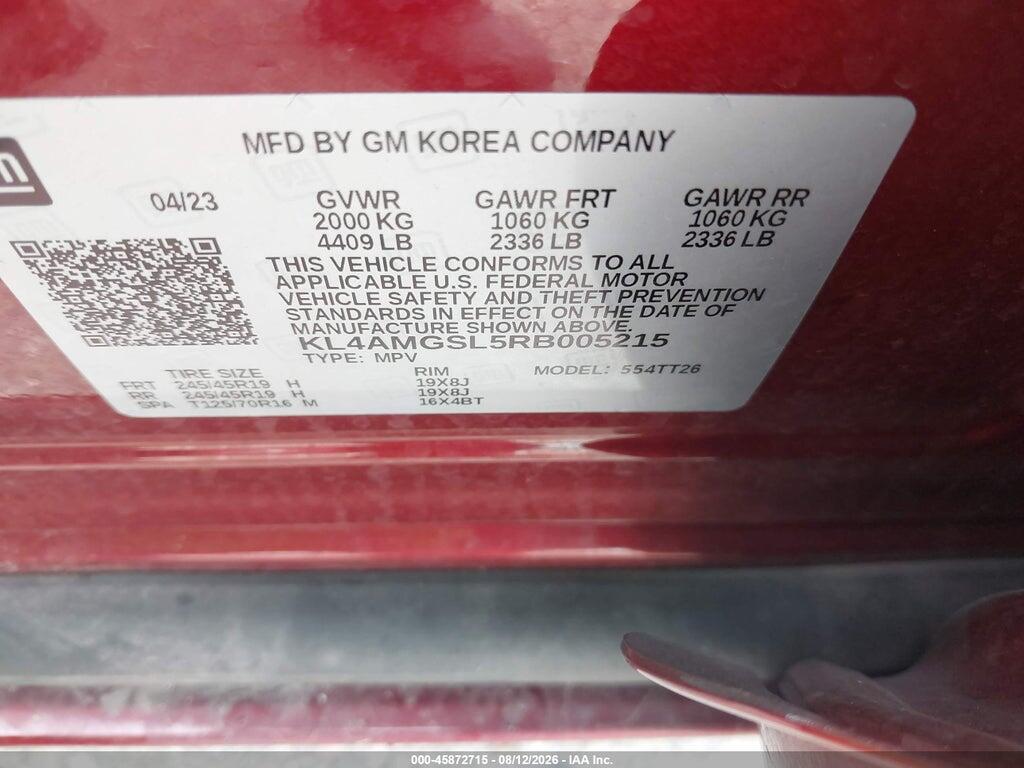 KL48MGSL7RB005215 2024 BUICK ENCORE GX photo no. 9