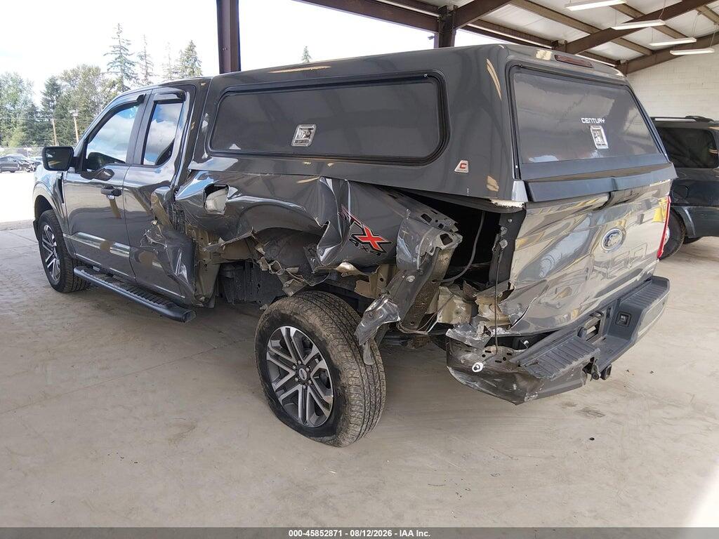 1FTEX1EP3MFB43542 2021 FORD F-150 photo no. 3