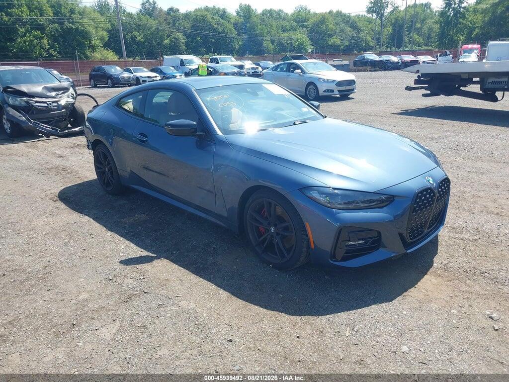 2022 BMW 430I WBA73AP03NCH98047