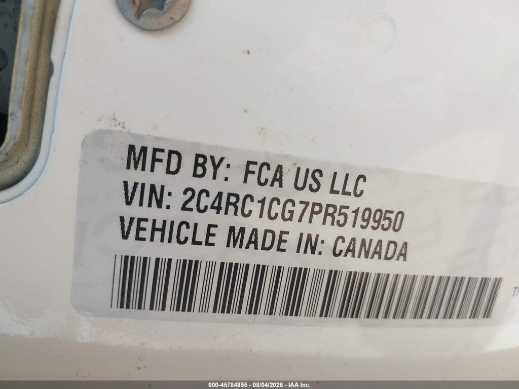 2C4RC1CG7PR519950 2023 CHRYSLER VOYAGER photo no. 9