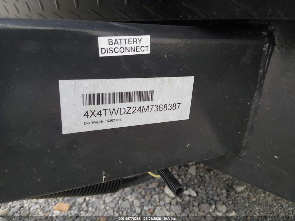 4X4TWDZ24M7368387 2021 FORESTER TRAVEL TRLR photo no. 9