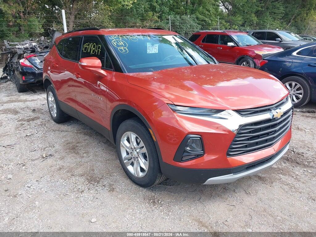 2022 CHEVROLET BLAZER 3GNKBCR49NS126603