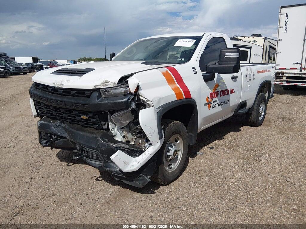 1GC3YLE71NF174807 2022 CHEVROLET SILVERADO 2500HD photo no. 2
