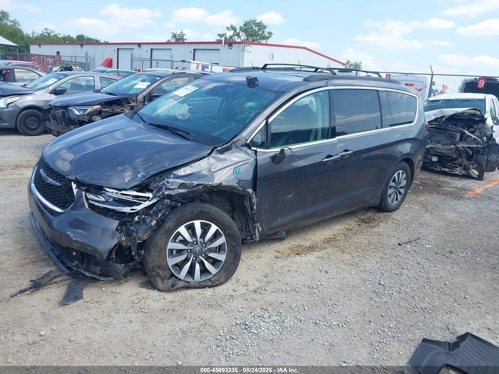 2C4RC1L74NR122838 2022 CHRYSLER PACIFICA HYBRID photo no. 2