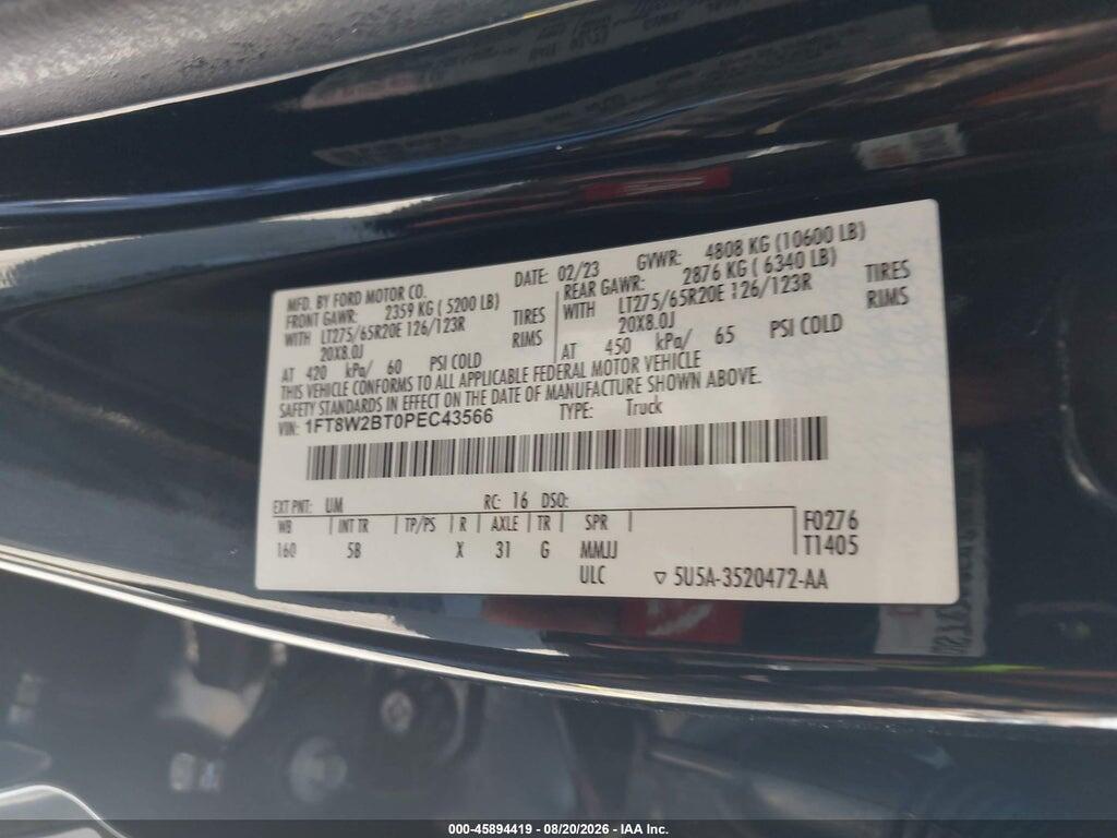 1FT8W2BT0PEC43566 2023 FORD F-250 photo no. 8