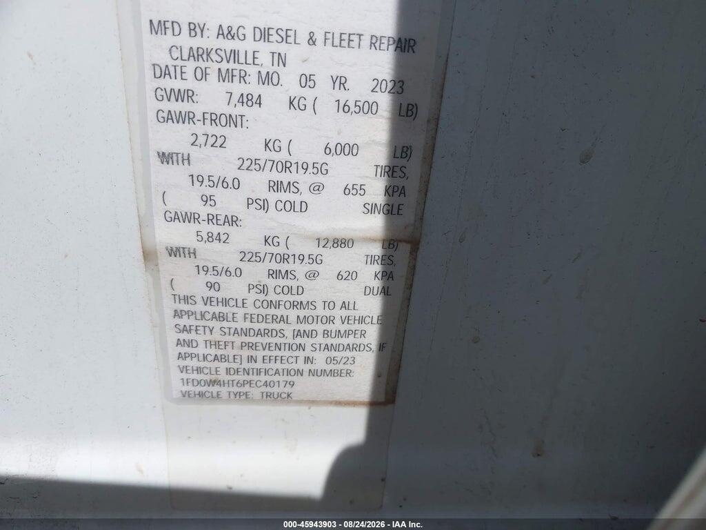 1FD0W4HT6PEC40179 2023 FORD F-450 CHASSIS photo no. 9
