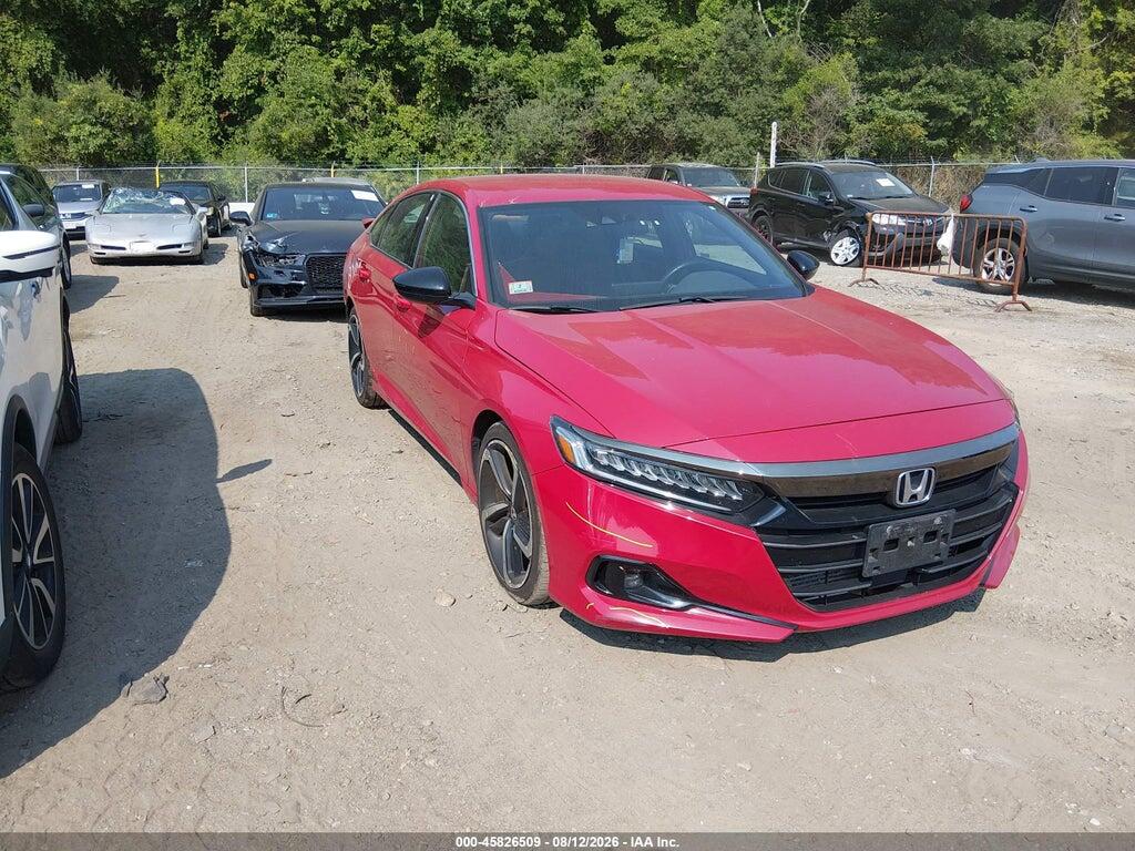 2021 HONDA ACCORD 1HGCV1F39MA022182