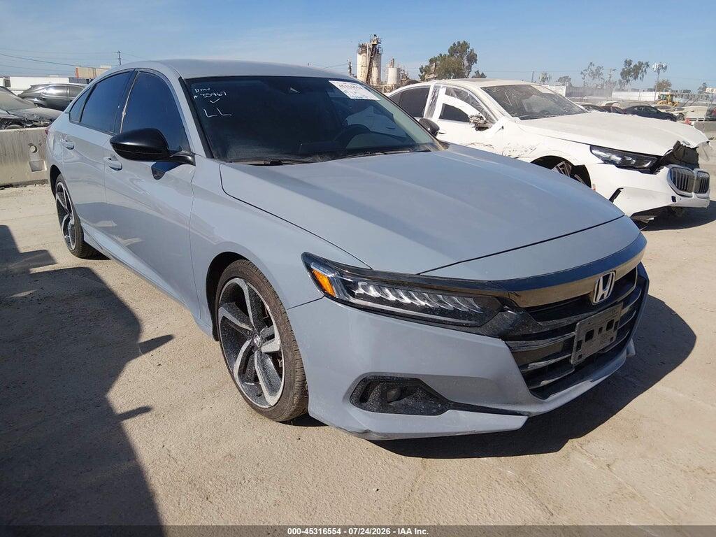 2021 HONDA ACCORD 1HGCV1F41MA114220