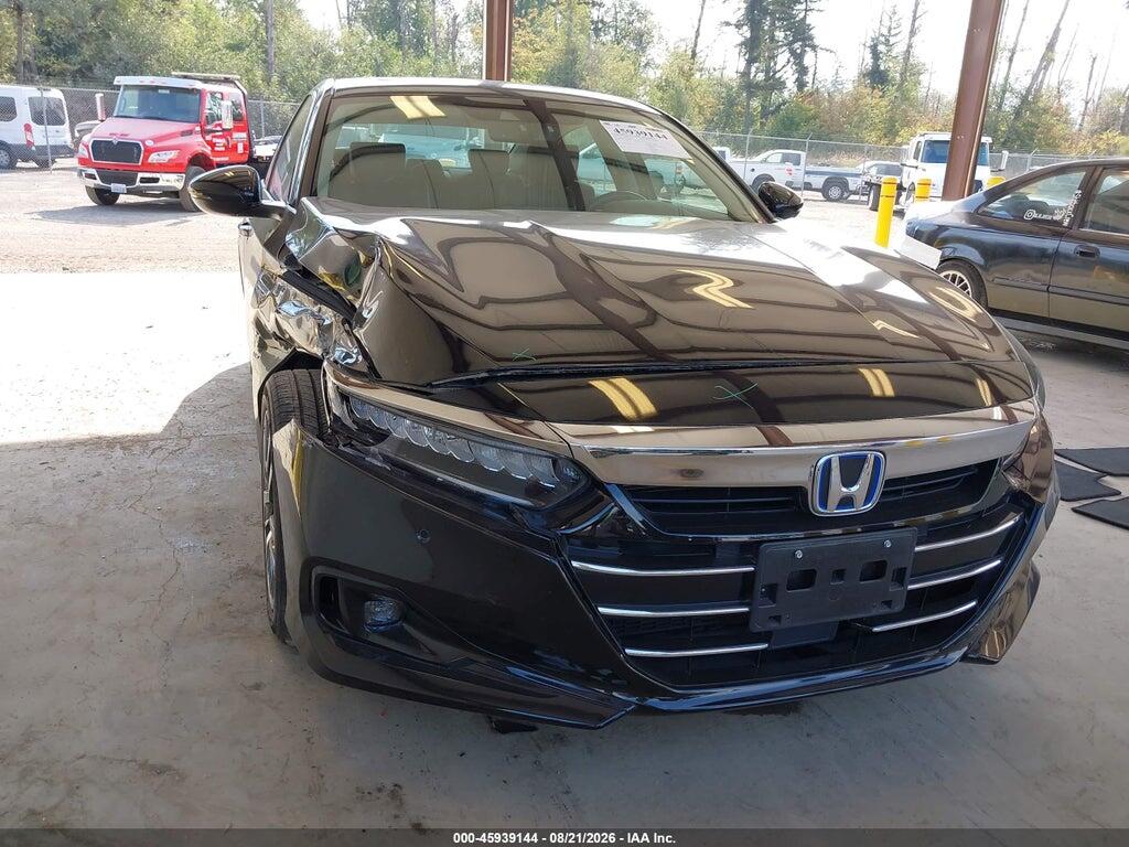 1HGCV3F50MA005347 2021 HONDA ACCORD HYBRID photo no. 6