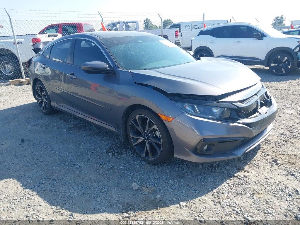 2021 HONDA CIVIC 2HGFC2F83MH539497