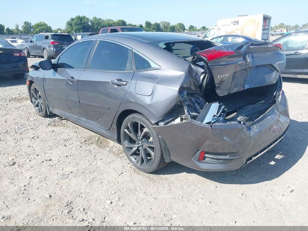 2HGFC2F83MH539497 2021 HONDA CIVIC photo no. 3