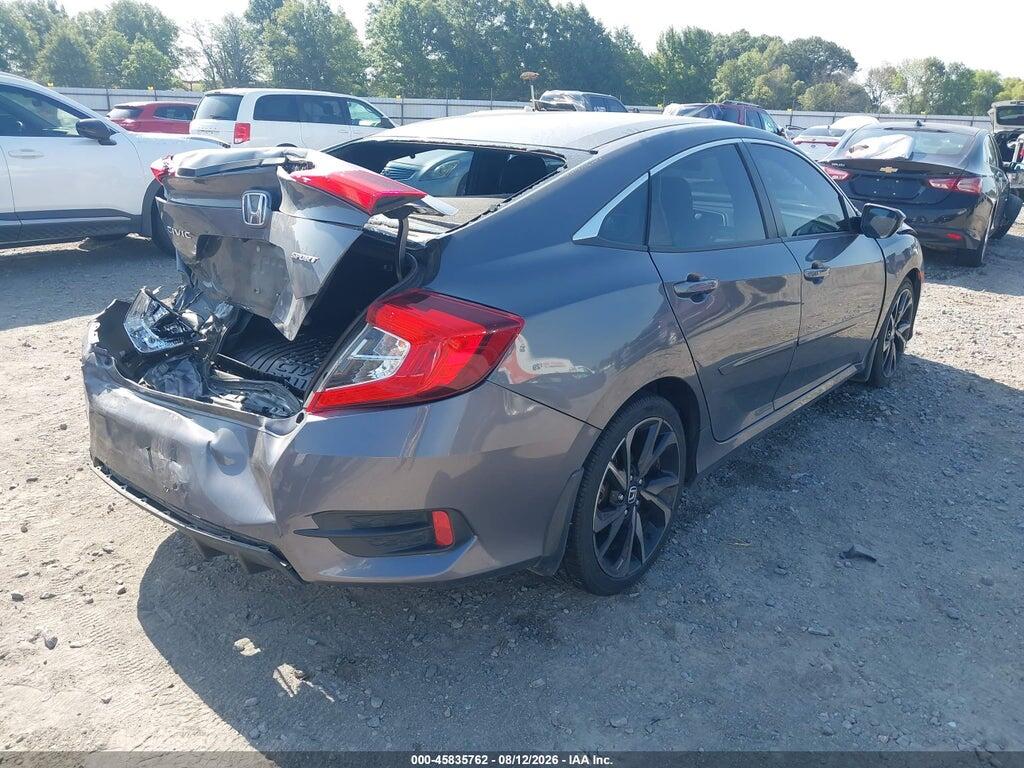 2HGFC2F83MH539497 2021 HONDA CIVIC photo no. 4
