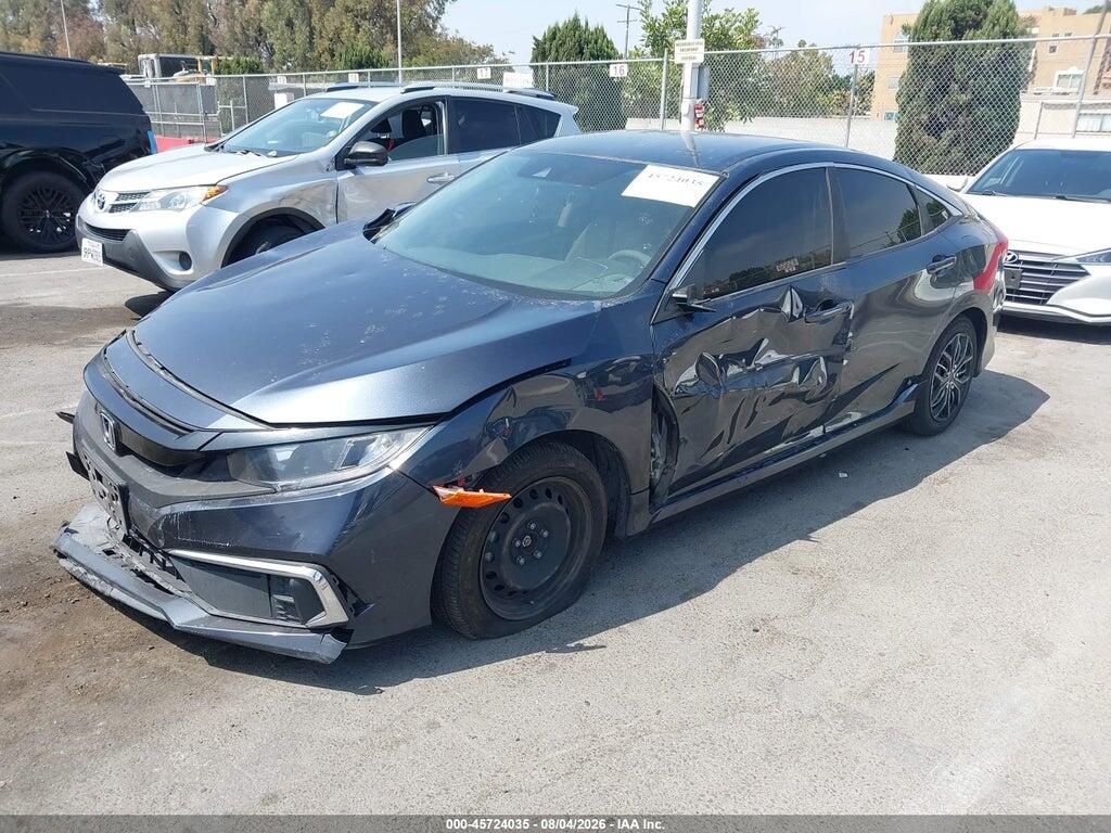 2HGFC2F60MH525149 2021 HONDA CIVIC photo no. 2