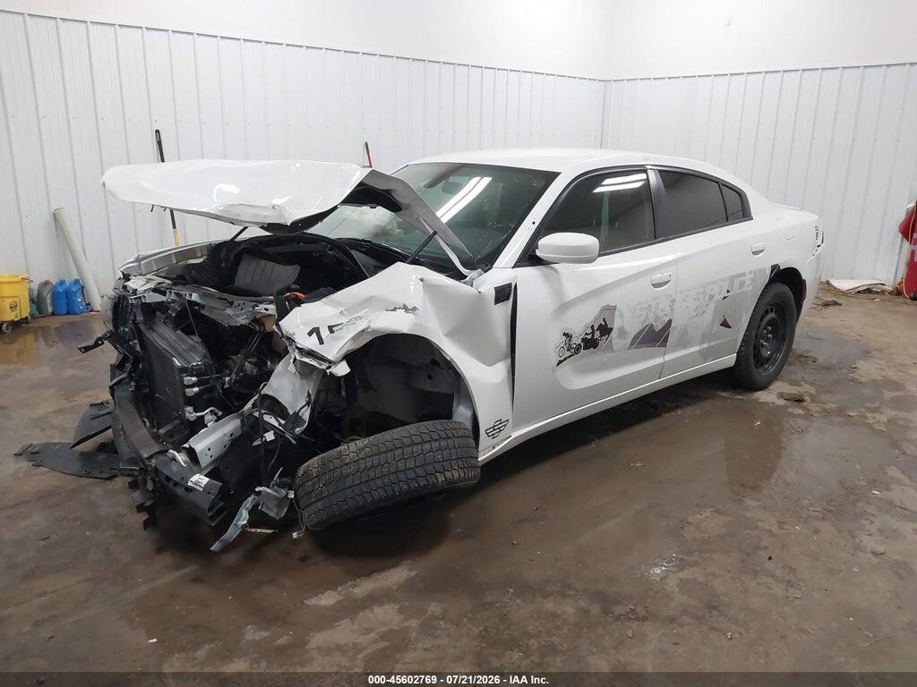 2C3CDXKG7NH209683 2022 DODGE CHARGER photo no. 2