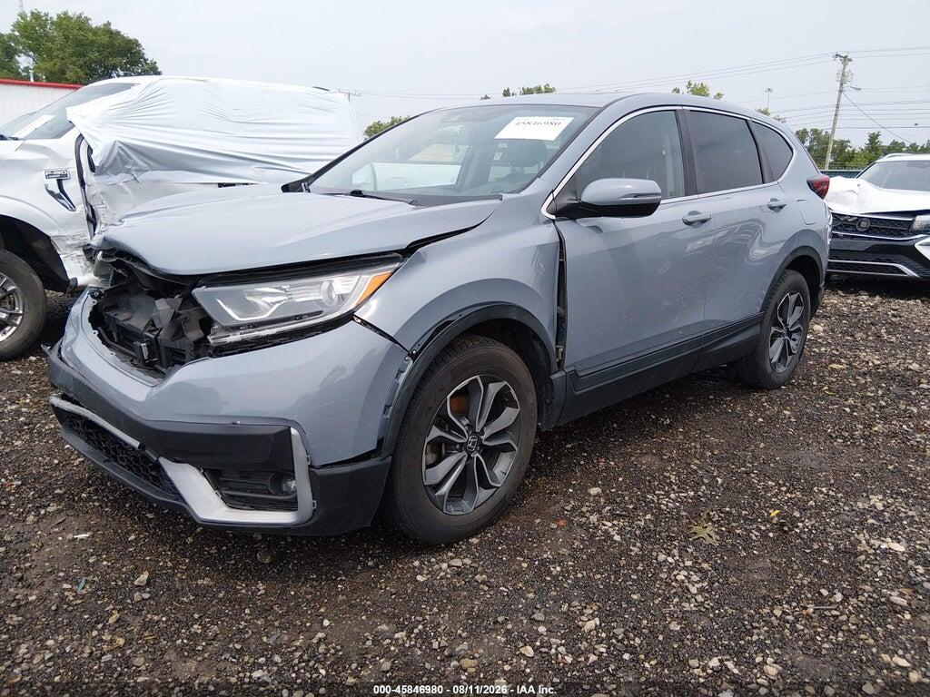 5J6RW2H82ML020292 2021 HONDA CR-V photo no. 2