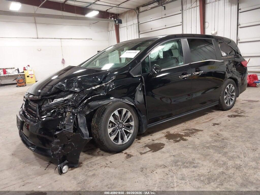 5FNRL6H77MB009739 2021 HONDA ODYSSEY photo no. 2