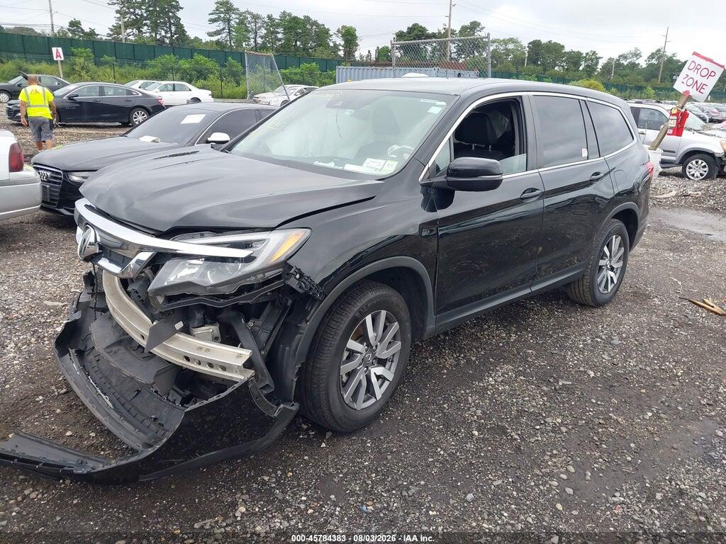 5FNYF6H51MB097124 2021 HONDA PILOT photo no. 2