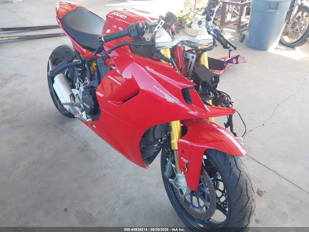 2022 DUCATI SUPERSPORT ZDMVABDS3NB002061