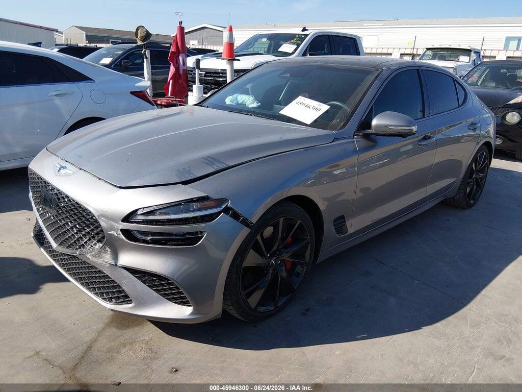 KMTG54TE2PU106050 2023 GENESIS G70 photo no. 2