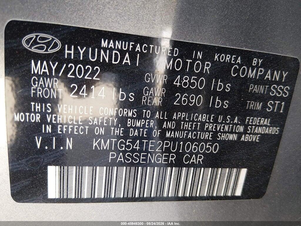 KMTG54TE2PU106050 2023 GENESIS G70 photo no. 9