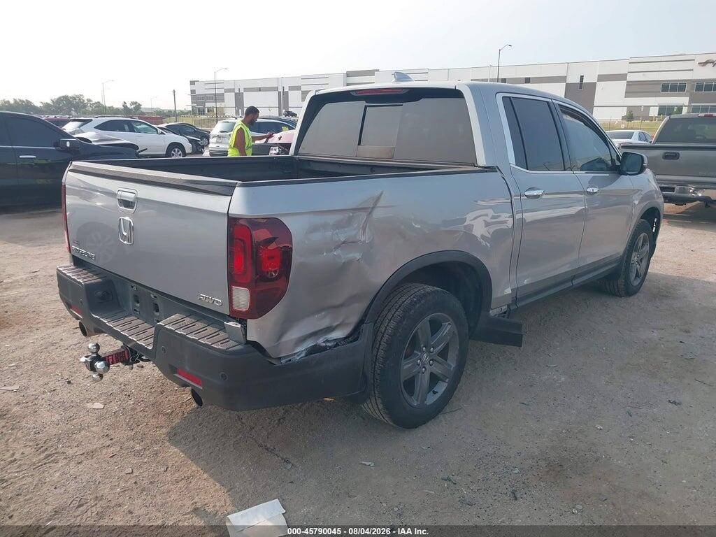5FPYK3F76MB026300 2021 HONDA RIDGELINE photo no. 4