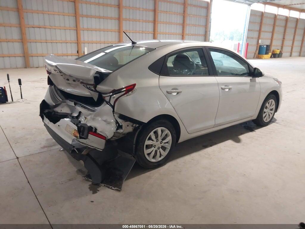 3KPC24A61ME131081 2021 HYUNDAI ACCENT photo no. 4