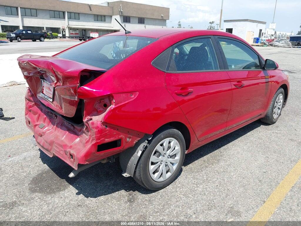 3KPC24A61ME148107 2021 HYUNDAI ACCENT photo no. 4