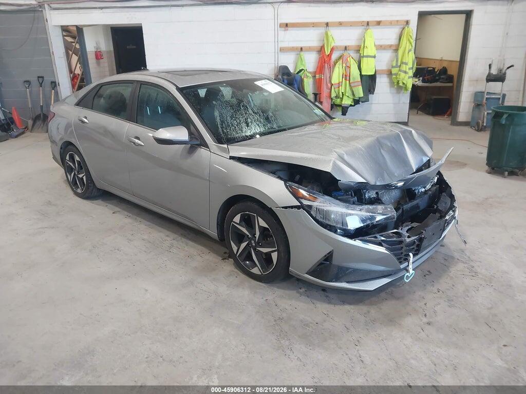 2021 HYUNDAI ELANTRA 5NPLN4AG5MH006239