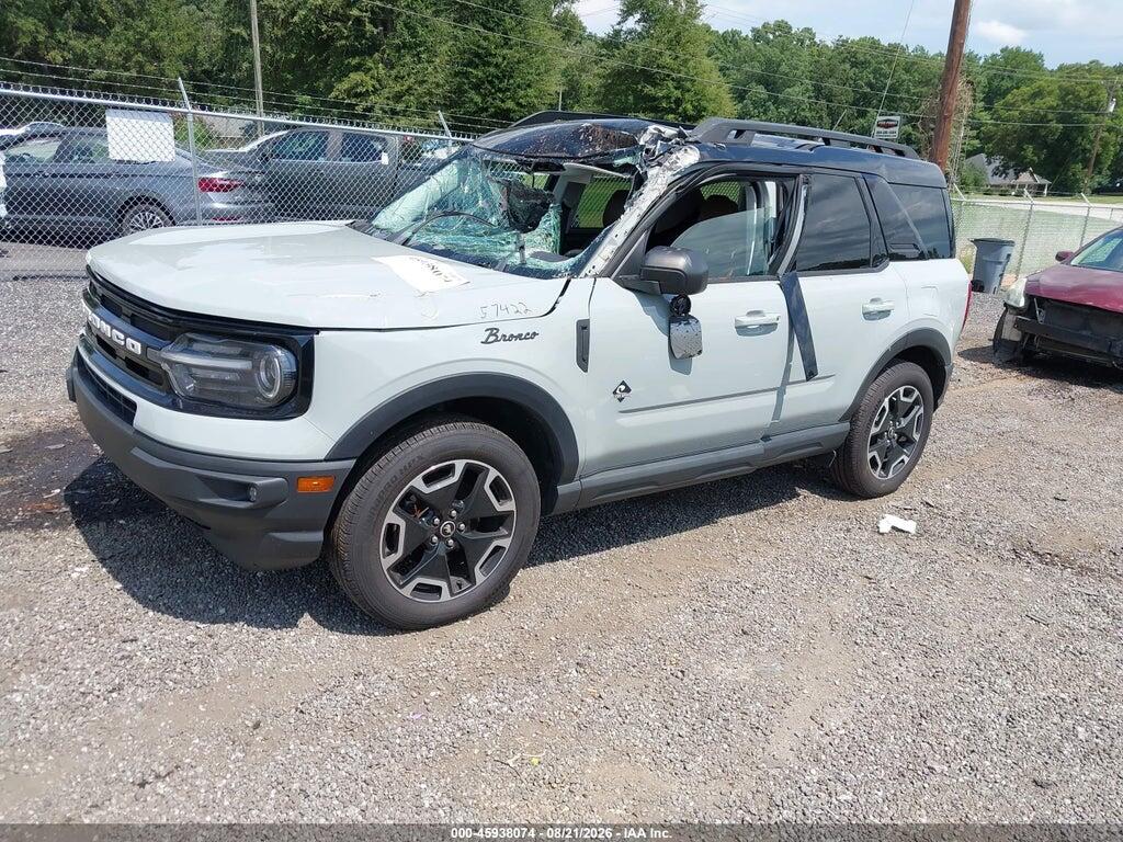 3FMCR9C62NRD66326 2022 FORD BRONCO SPORT photo no. 2