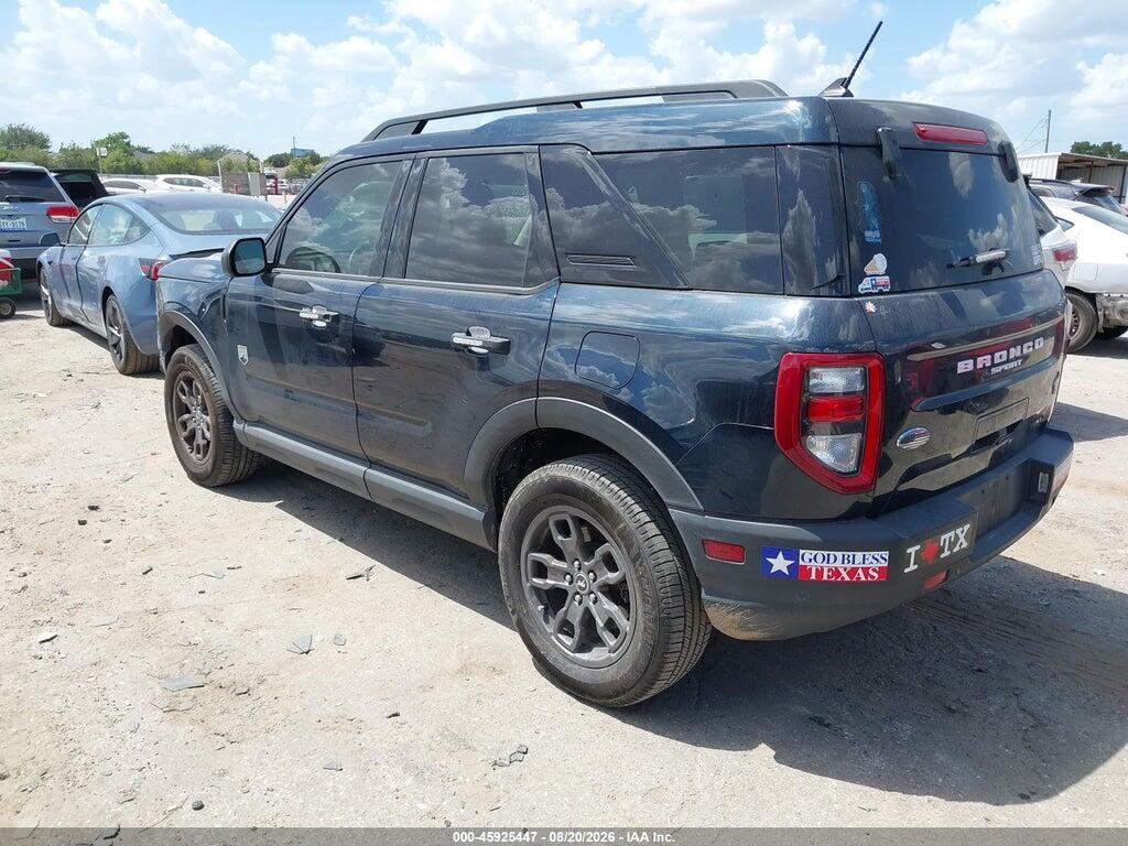 3FMCR9B64NRD45432 2022 FORD BRONCO SPORT photo no. 3