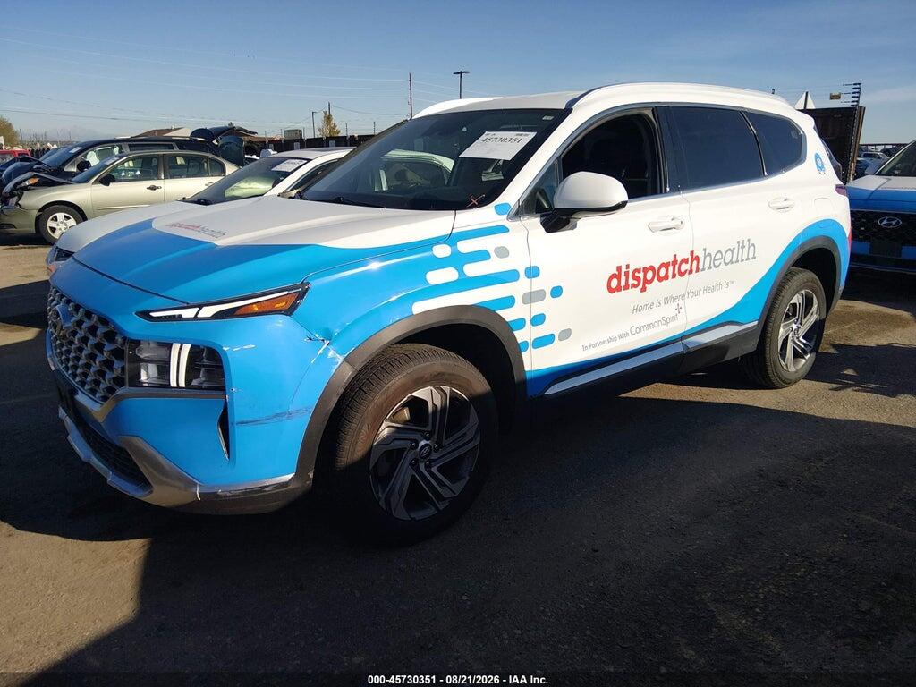 5NMS2DAJ3MH369569 2021 HYUNDAI SANTA FE photo no. 2