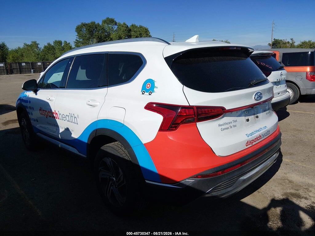 5NMS2DAJ3MH369023 2021 HYUNDAI SANTA FE photo no. 3