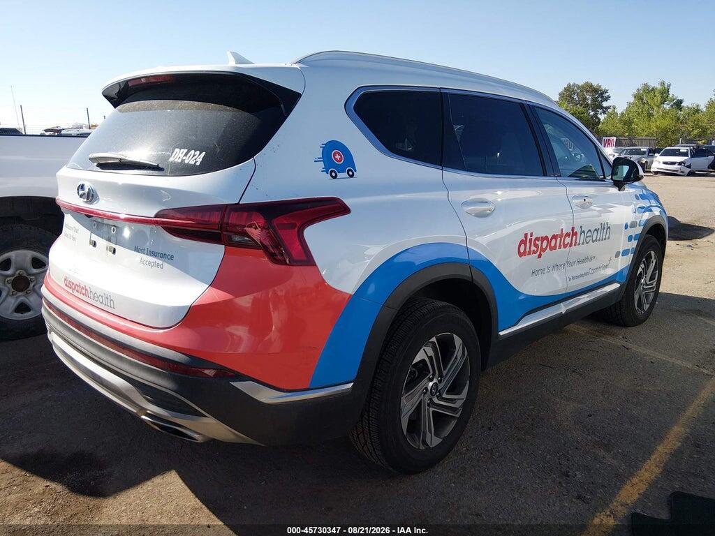 5NMS2DAJ3MH369023 2021 HYUNDAI SANTA FE photo no. 4