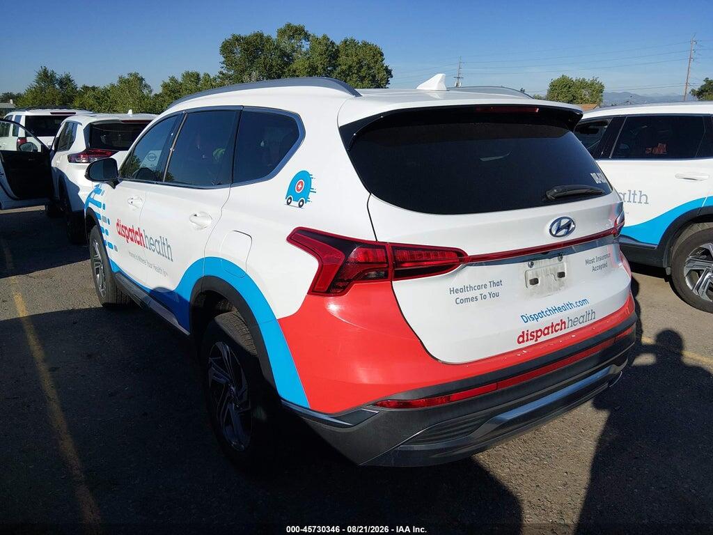 5NMS2DAJ2MH369398 2021 HYUNDAI SANTA FE photo no. 3