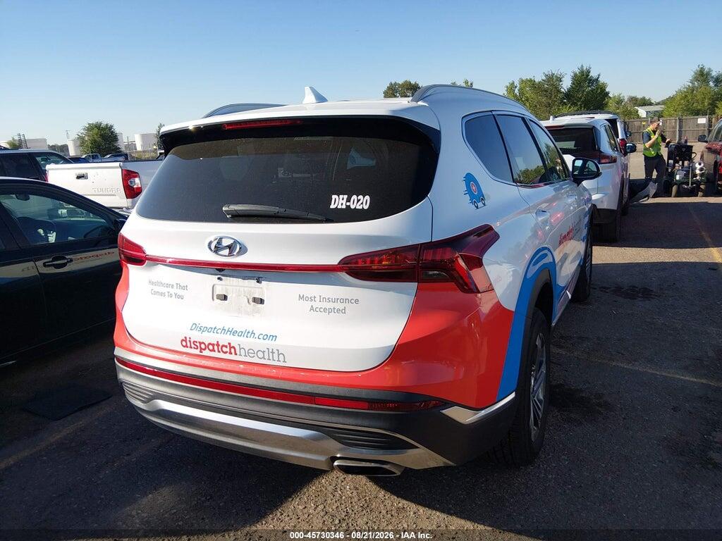 5NMS2DAJ2MH369398 2021 HYUNDAI SANTA FE photo no. 4