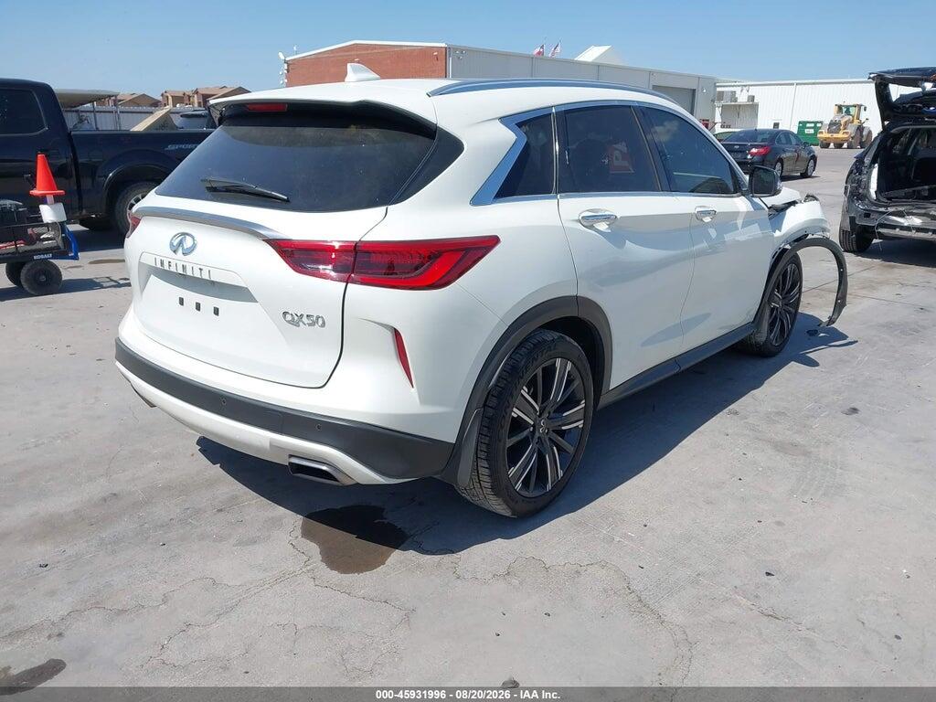 3PCAJ5BA8MF126960 2021 INFINITI QX50 photo no. 4