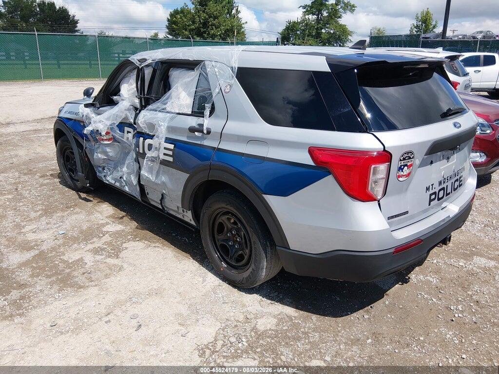 1FM5K8AC4NGC19786 2022 FORD POLICE INTERCEPTOR UTILITY photo no. 3