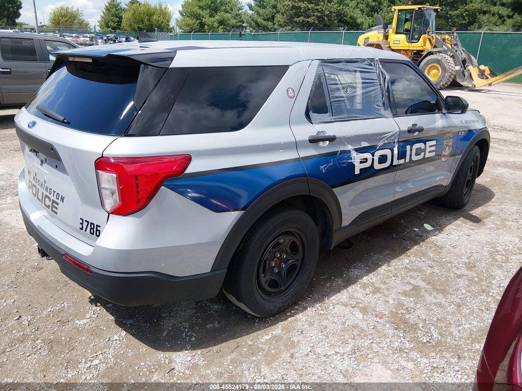 1FM5K8AC4NGC19786 2022 FORD POLICE INTERCEPTOR UTILITY photo no. 4