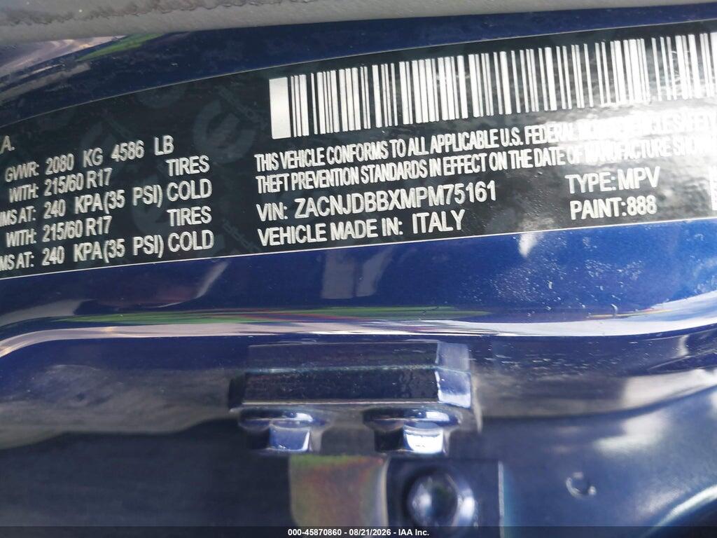 ZACNJDBBXMPM75161 2021 JEEP RENEGADE photo no. 9